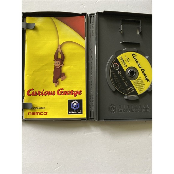 2006 Curious George GameCube Complete In Box CIB Movie Ticket Not Included - Picture 3 of 4